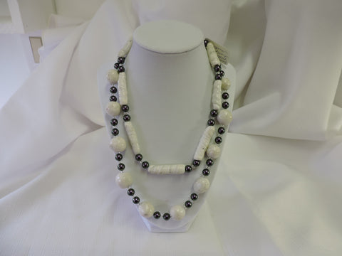 Swarovski Pearls and Clay Beads