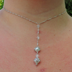 Swarovski Crystal and Pearl Necklace